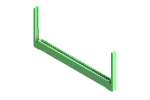 337-035-524-168 - EDAC Card Edge Connector